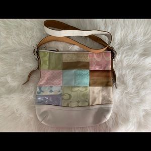 Patchwork Coach Crossbody
